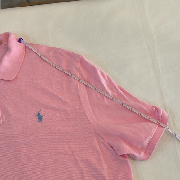 Ralph Lauren Men's Pink Polo Shirt - Picture 4 of 7